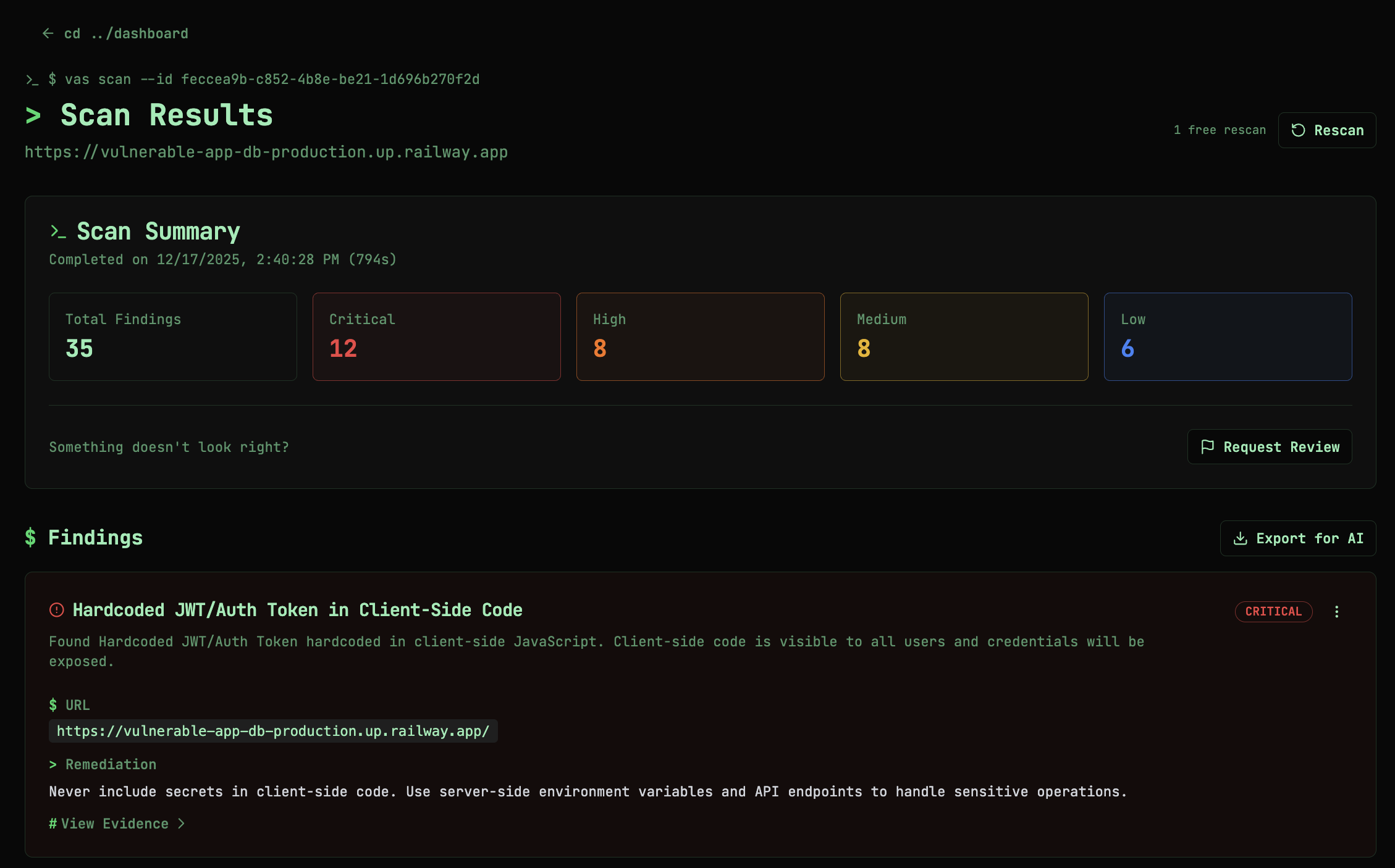 Vibe App Scanner: Security for Apps Built with AI | Orynth
